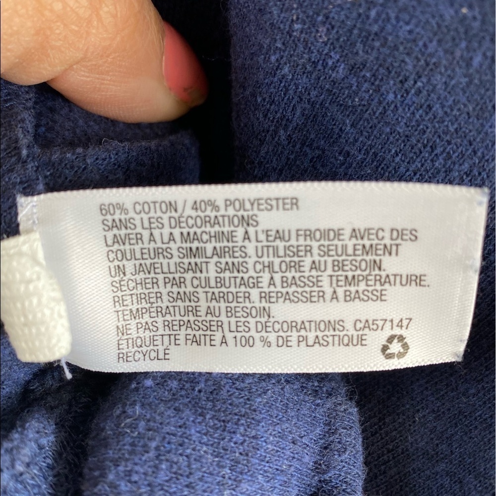 Embroidered crewneck sweater Size XL - Picture 5 of 9